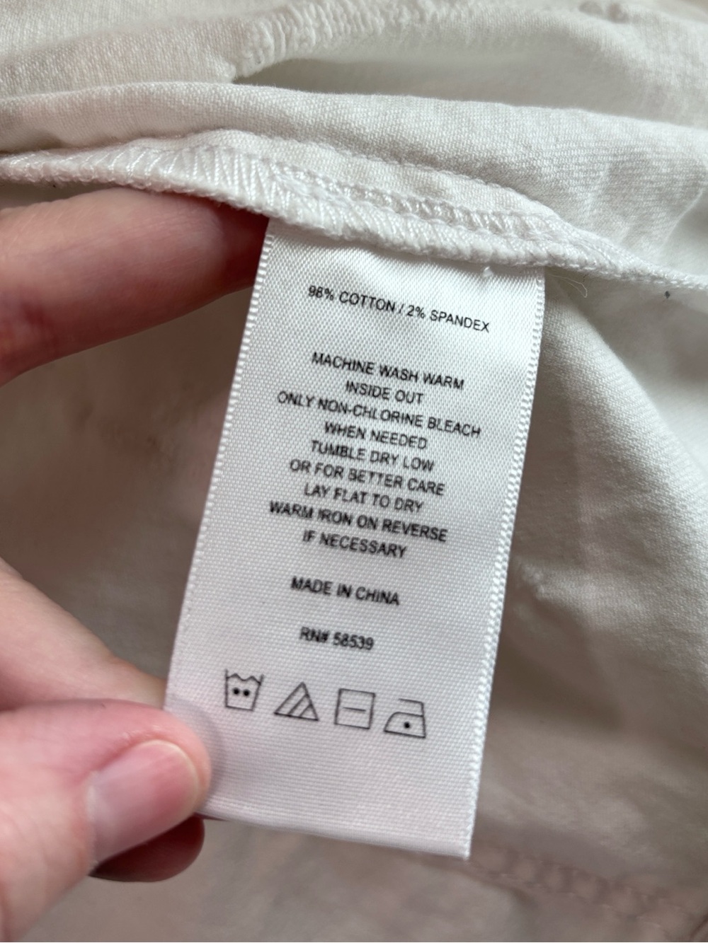 KUT from the Kloth White Cropped Denim Jean Jacket Women’s Size Small - Picture 5 of 7